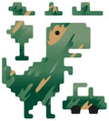 Reflective berlin reflexaufkleber decals refl.sticker refl.berlin decals t-rex camouflage