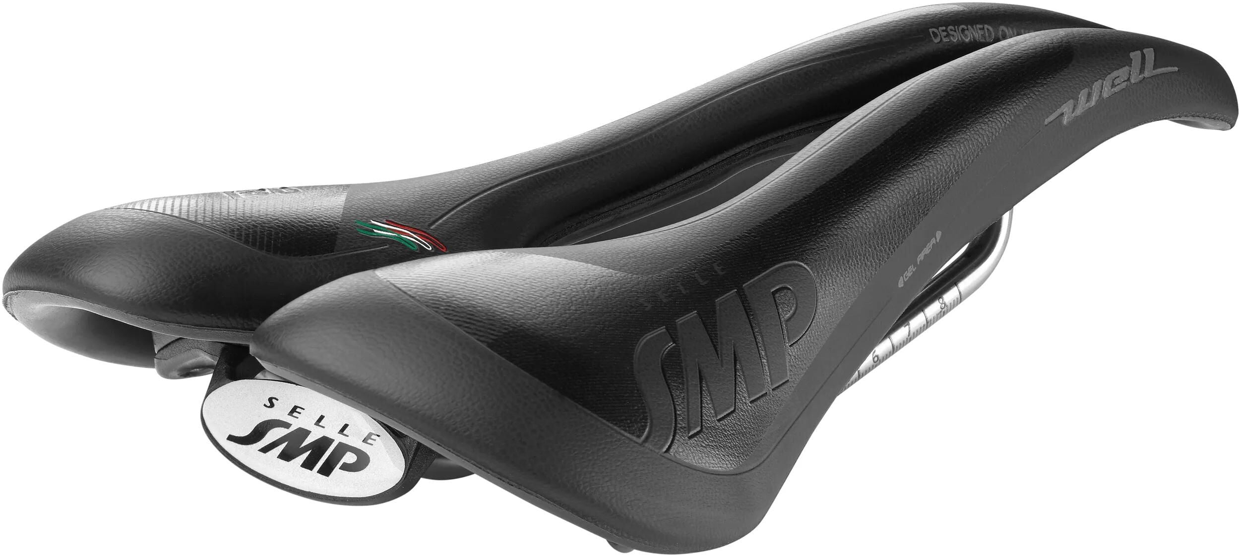 Selle smp sattel well gel saddle well gel black