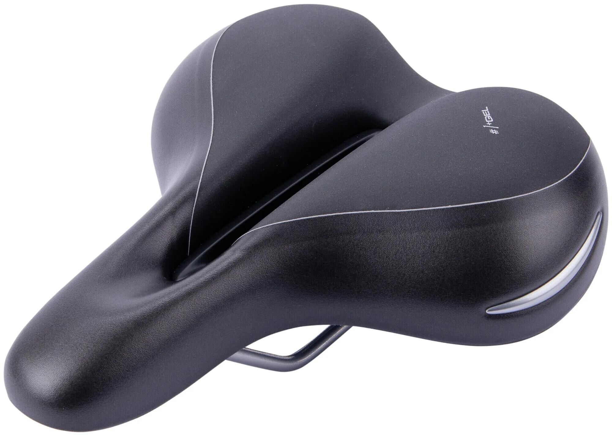 Contec sattel elliptic + ct saddle elliptic+ city tour lady blk silv