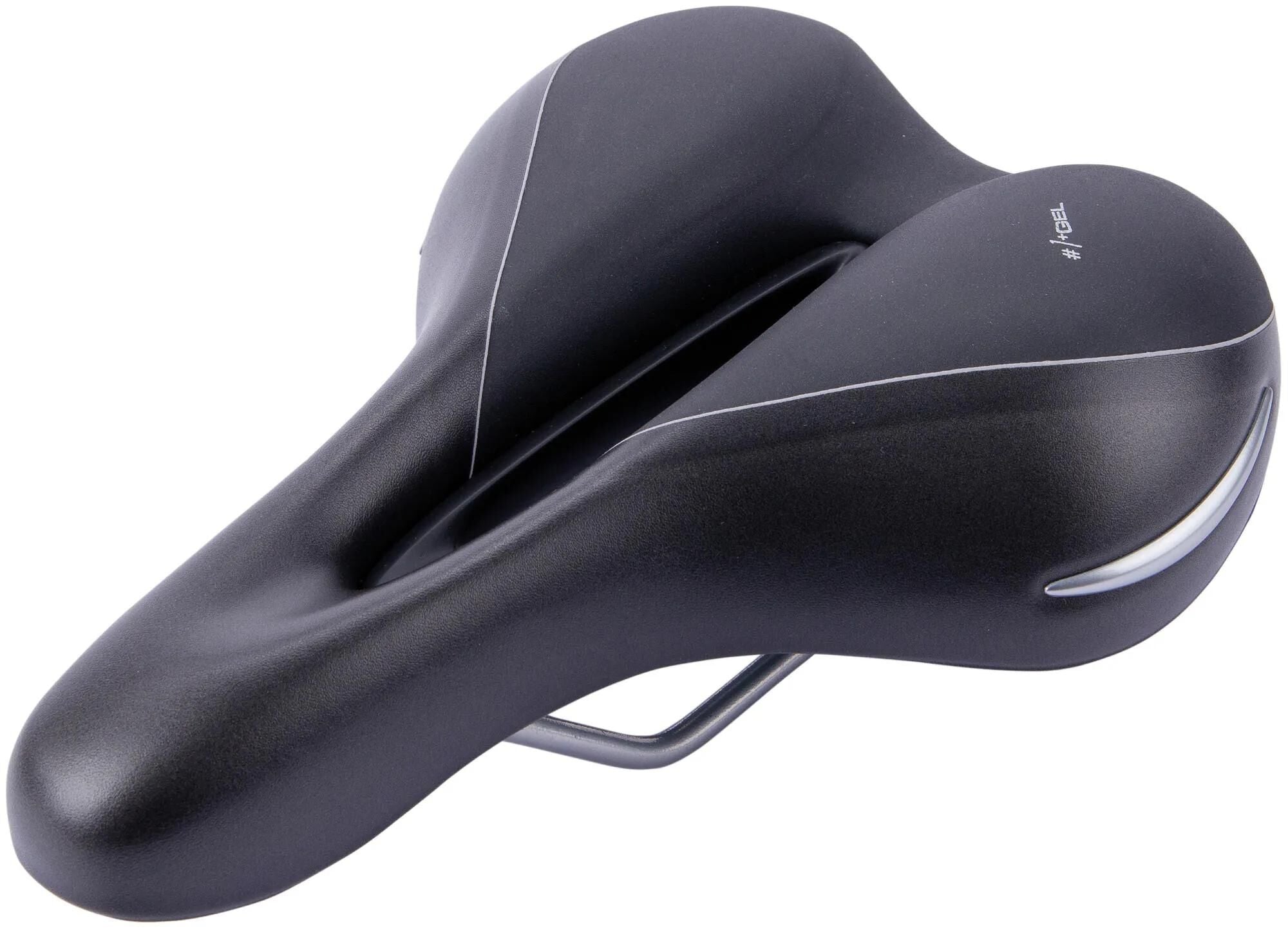 Contec sattel elliptic + ct saddle elliptic+ city tour gents blk silv