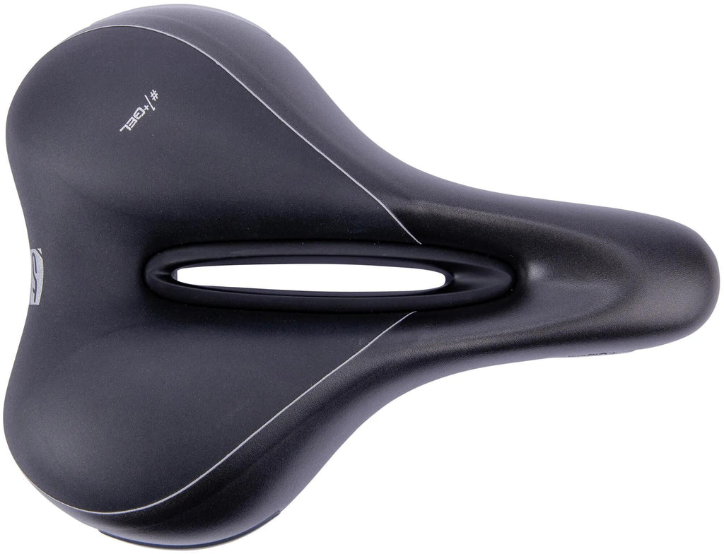 Contec sattel elliptic + ct saddle elliptic+ city tour gents blk silv