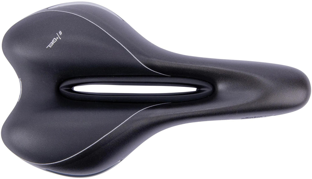 Contec sattel elliptic + ct saddle elliptic+ mtb sport unisex blk silv