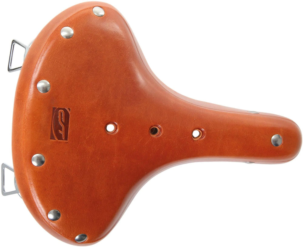 Contec sattel classic exclusiv touring damen ct saddle cl. excl. tour. leather lady honey