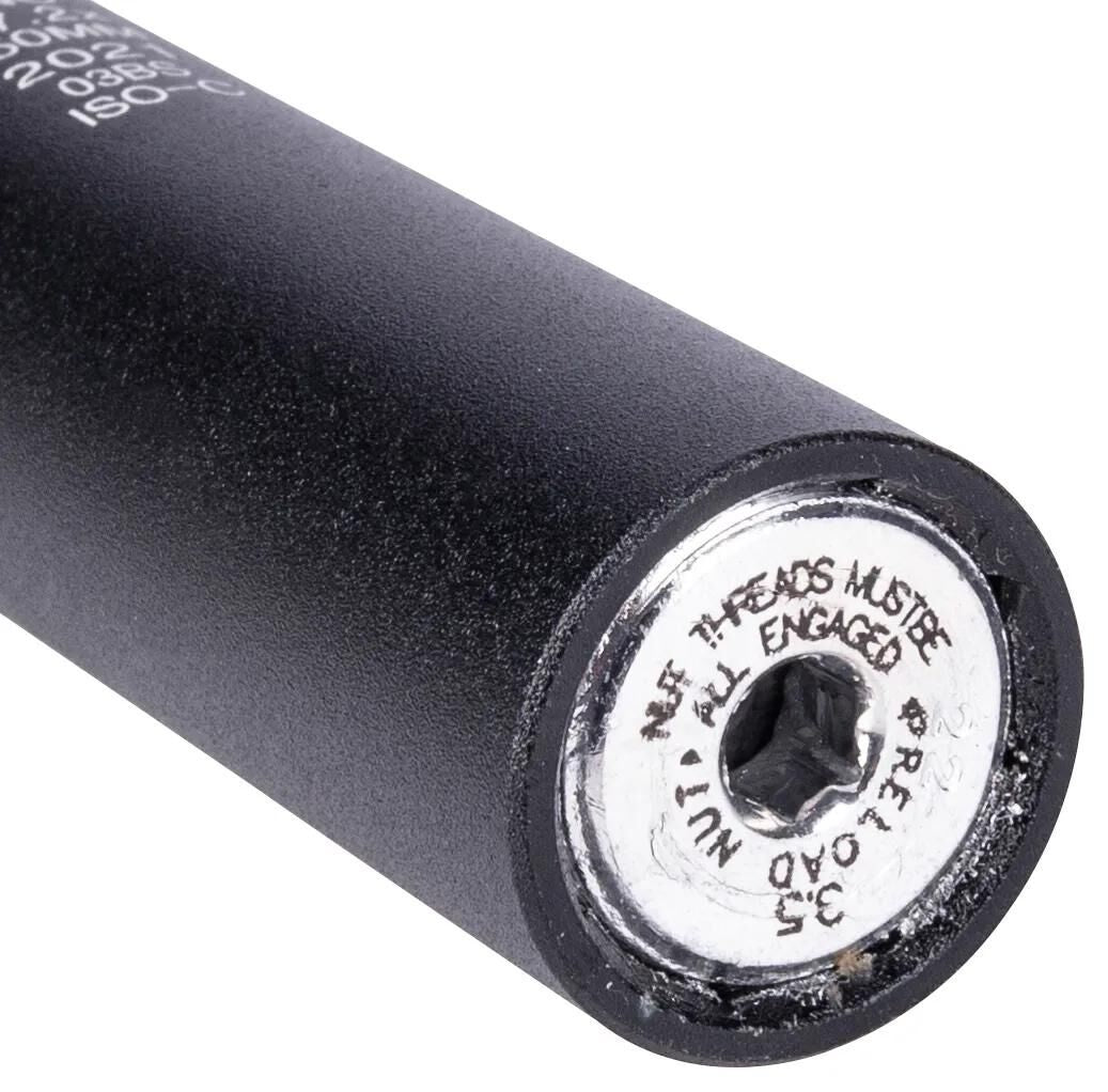 Contec federsattelstütze kano ct spring saddle post. ka 27.2 x 350 black