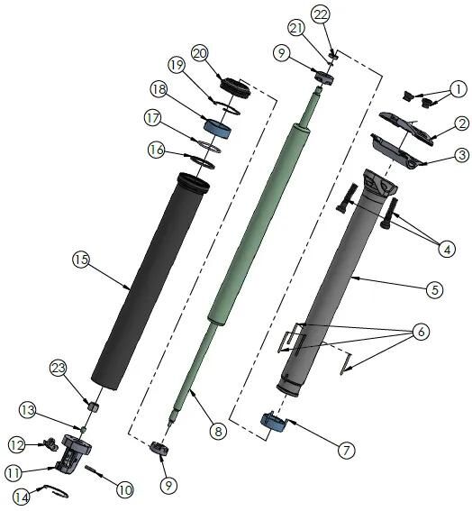 Contec service-kit nara drop kit a ct service kit nara drop kit a 40mm