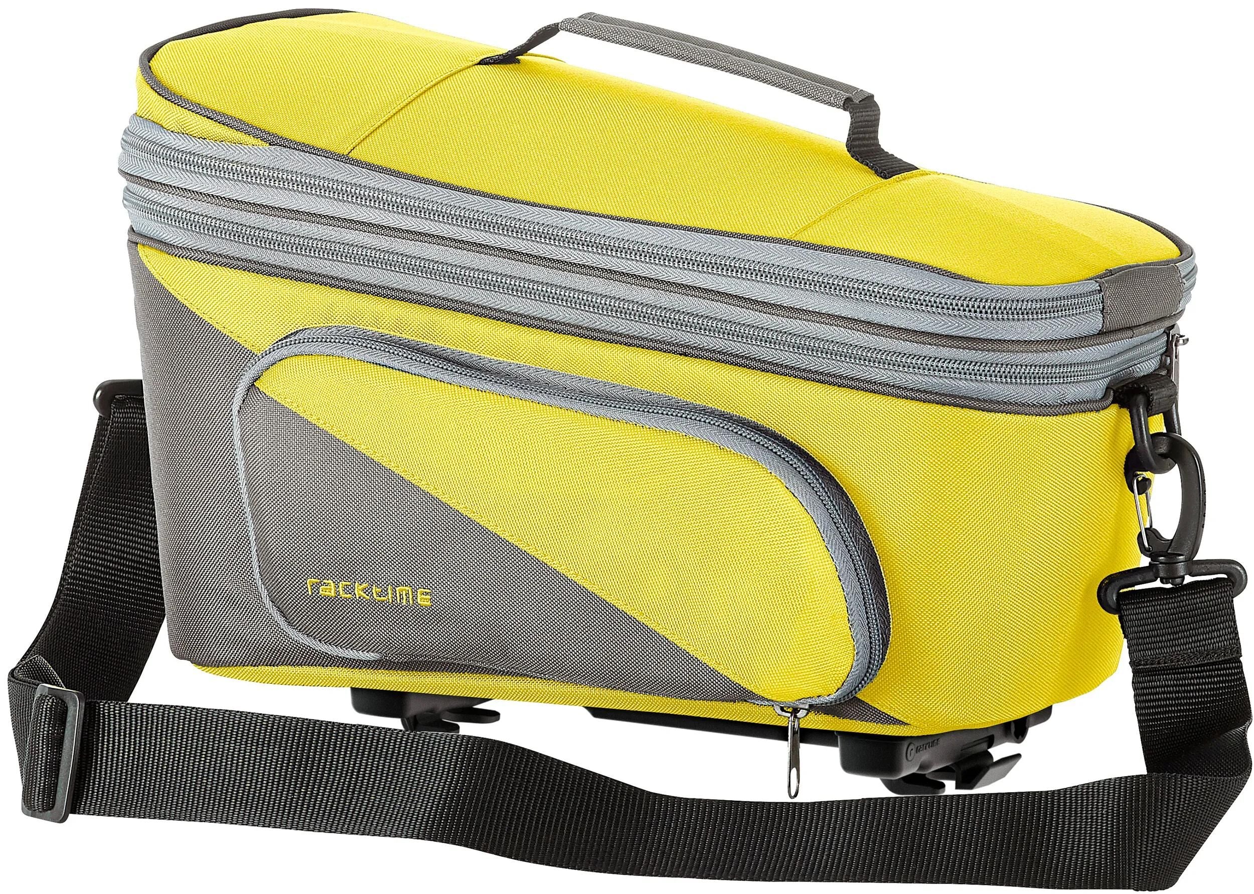 Racktime bagagedragertas talis plus 2.0 trunk bag talis plus 2.0 lime green st.gr