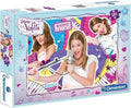 Clementoni violetta kinderpuzzel madrid 180 stukjes