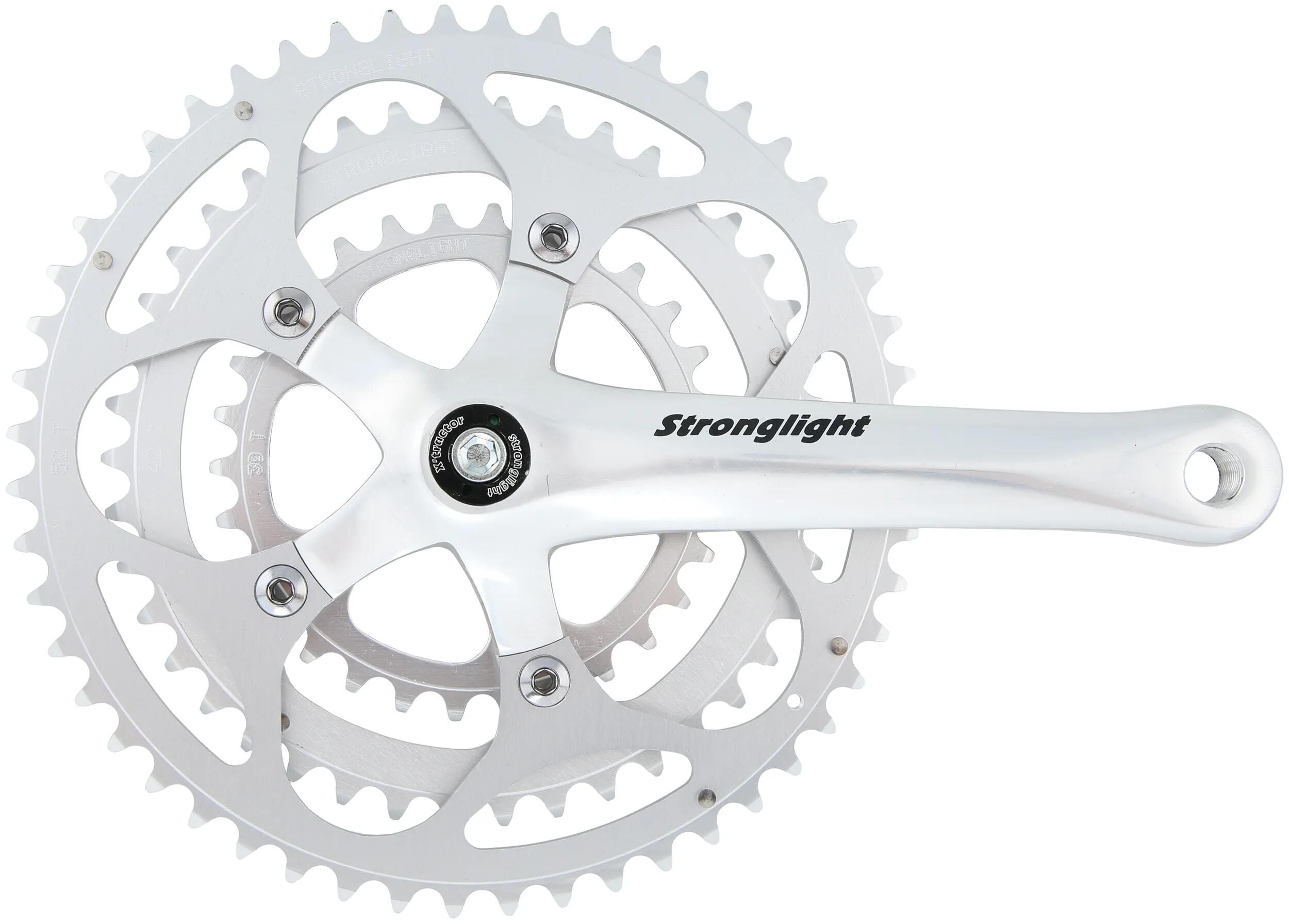 Stronglight kettenradgarnitur impact crankset strongl.impact 3sp 52 42 30t 170mm