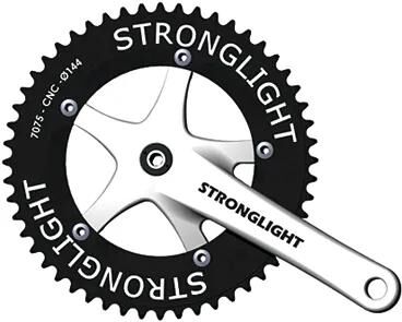 Stronglight kettenradgarnitur track 2000 crankset strongl. track 2000 50t 170mm