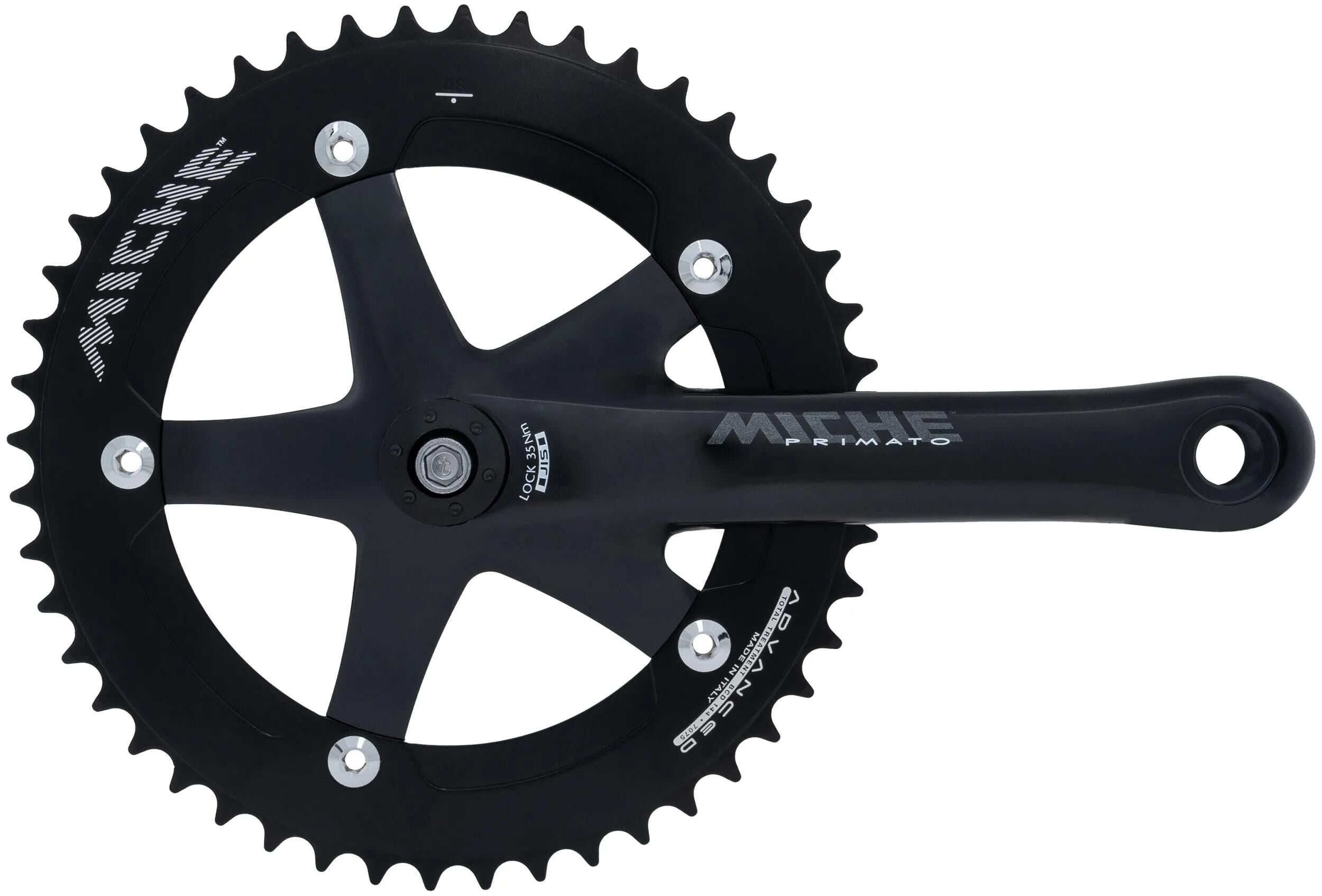 Miche kettenradgarnitur pista crankset pista 48 170mm w.bb b