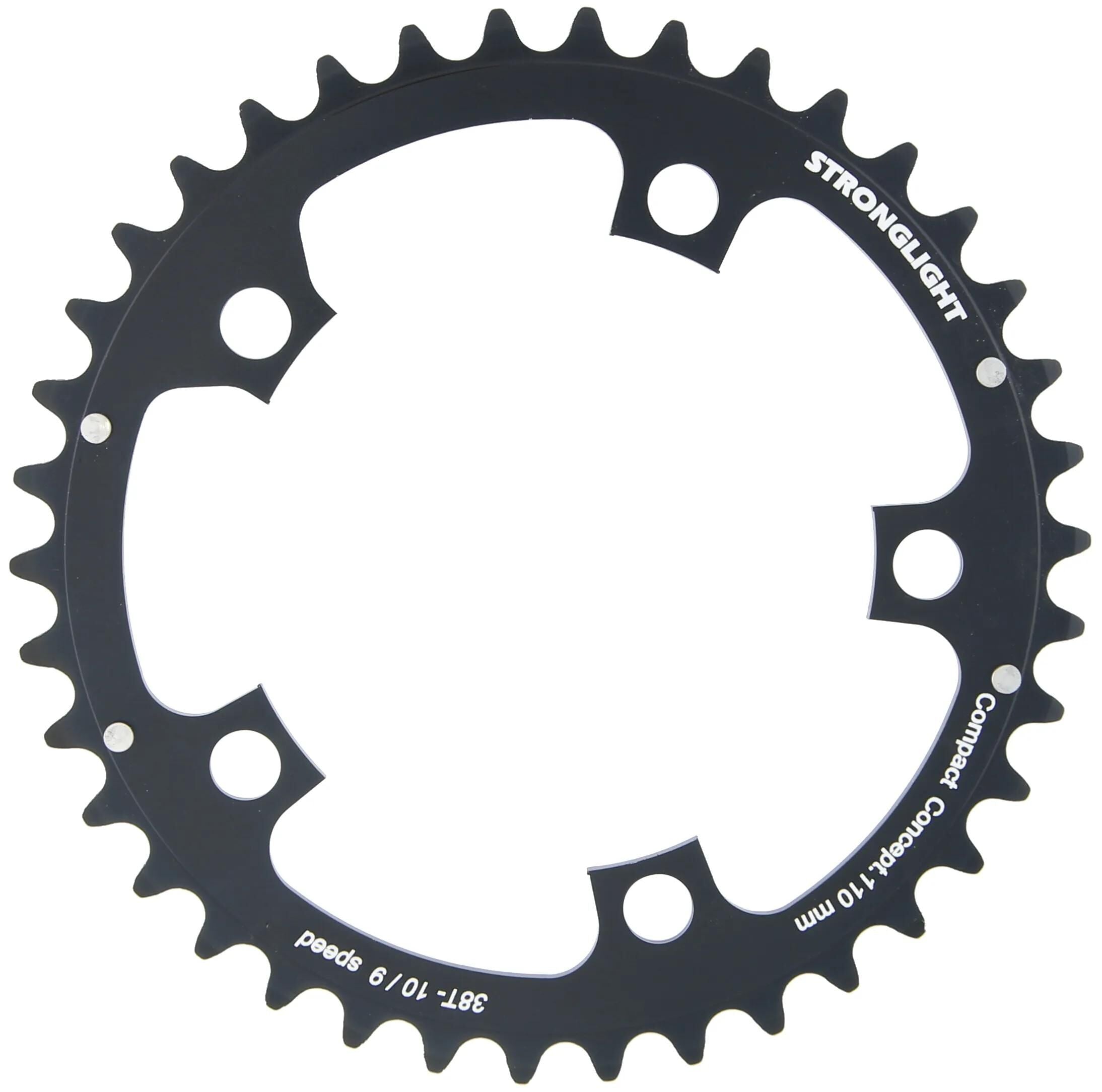 Stronglight kettenblatt chain ring strongl. cd110mm 34t b
