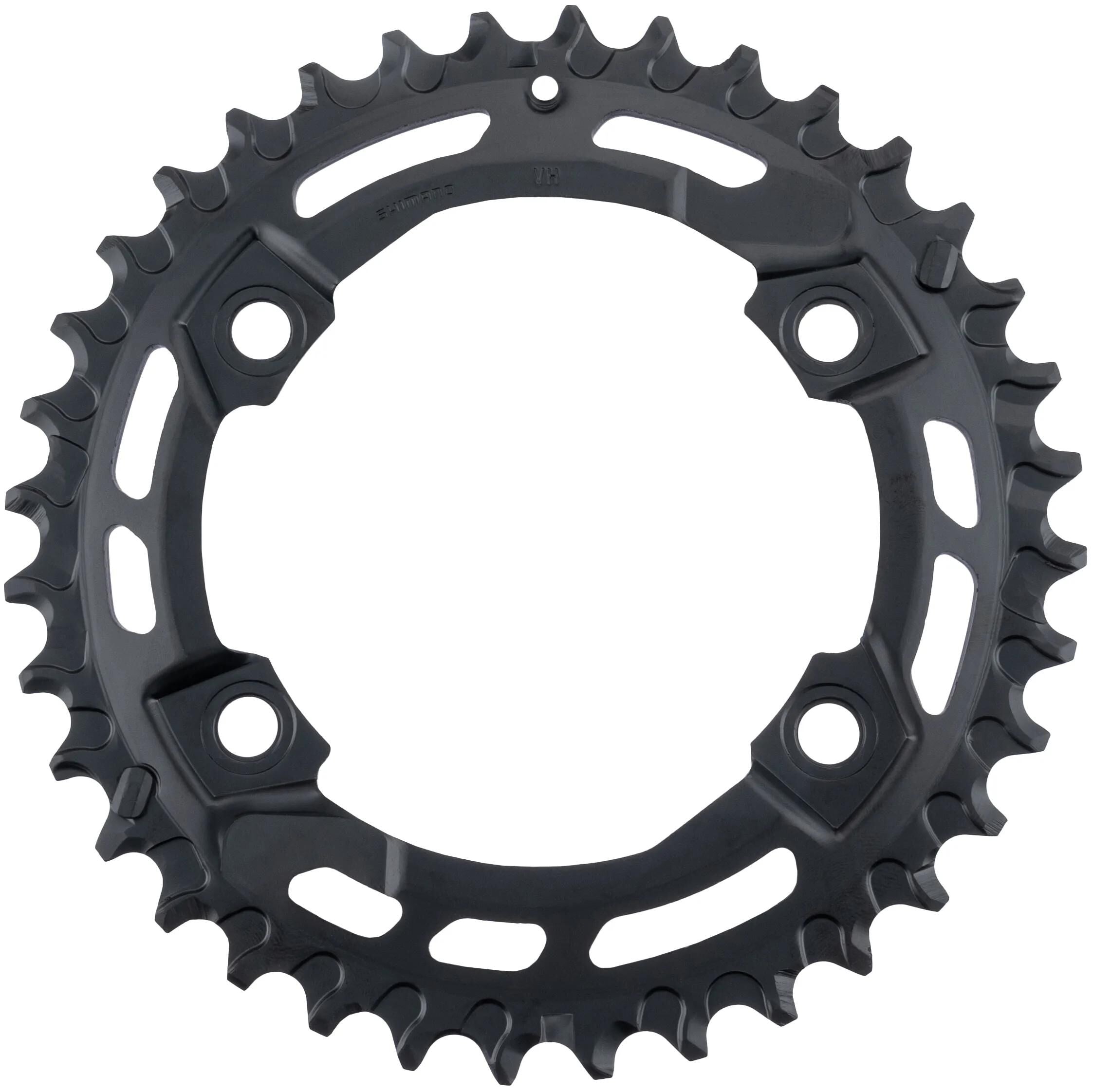Shimano kettenblatt cues chain ring shim.cues fc-u6000-2 36t 96mm bk