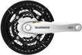 Shimano kettenradgarnitur fc-t521 crankset shim. fct521 24 32 44t.175mm ol 10sp