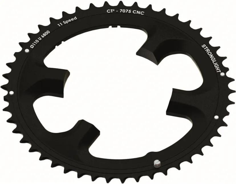Stronglight kettenblatt ct2 chain ring c t2 52t cer.-teflon coat.