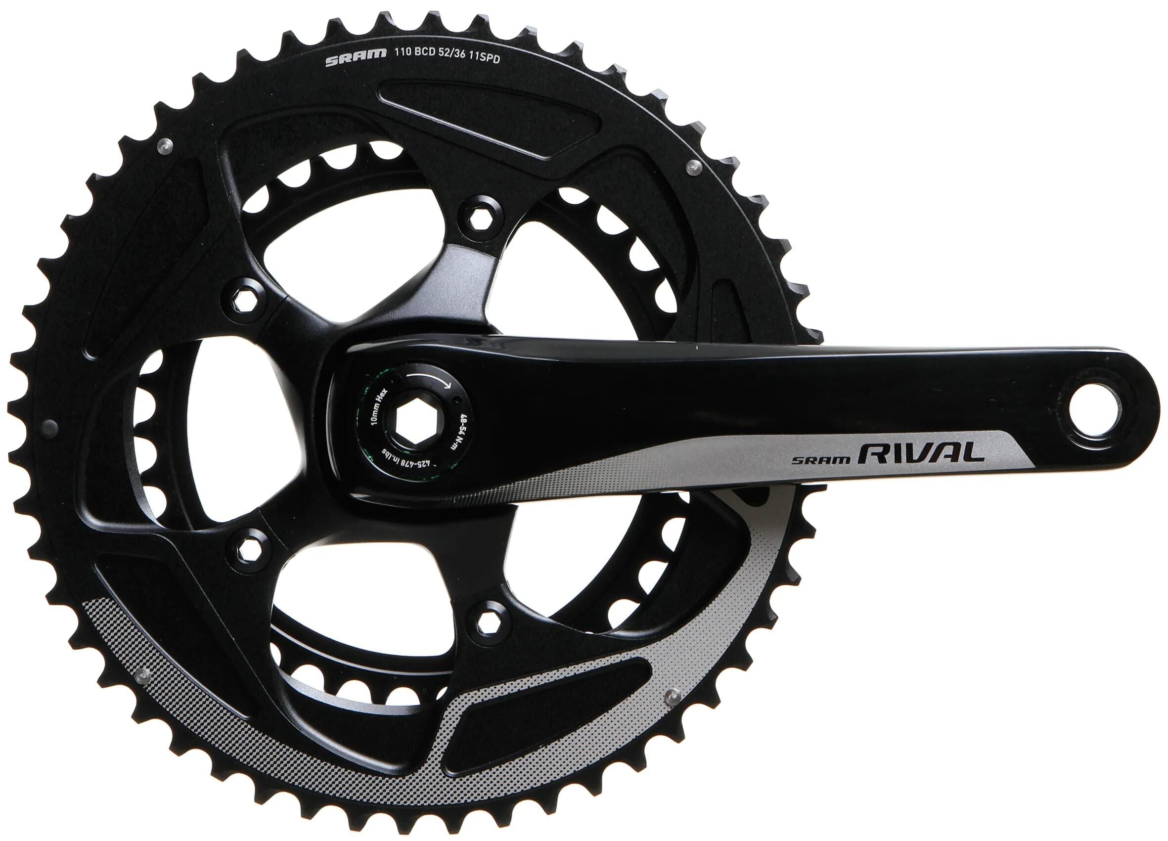 Sram kettenradgarnitur rival 22 crankset rival 22 bb30 52 36t 172,5mm