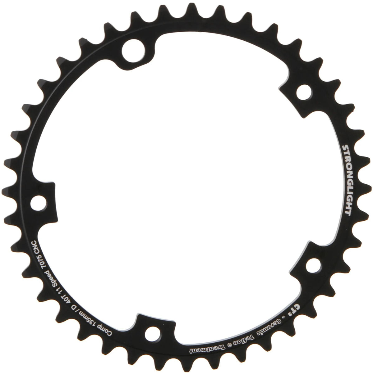 Stronglight kettingblad ct2 chain ring strongl.ct2 44t 135mm campa sr eps
