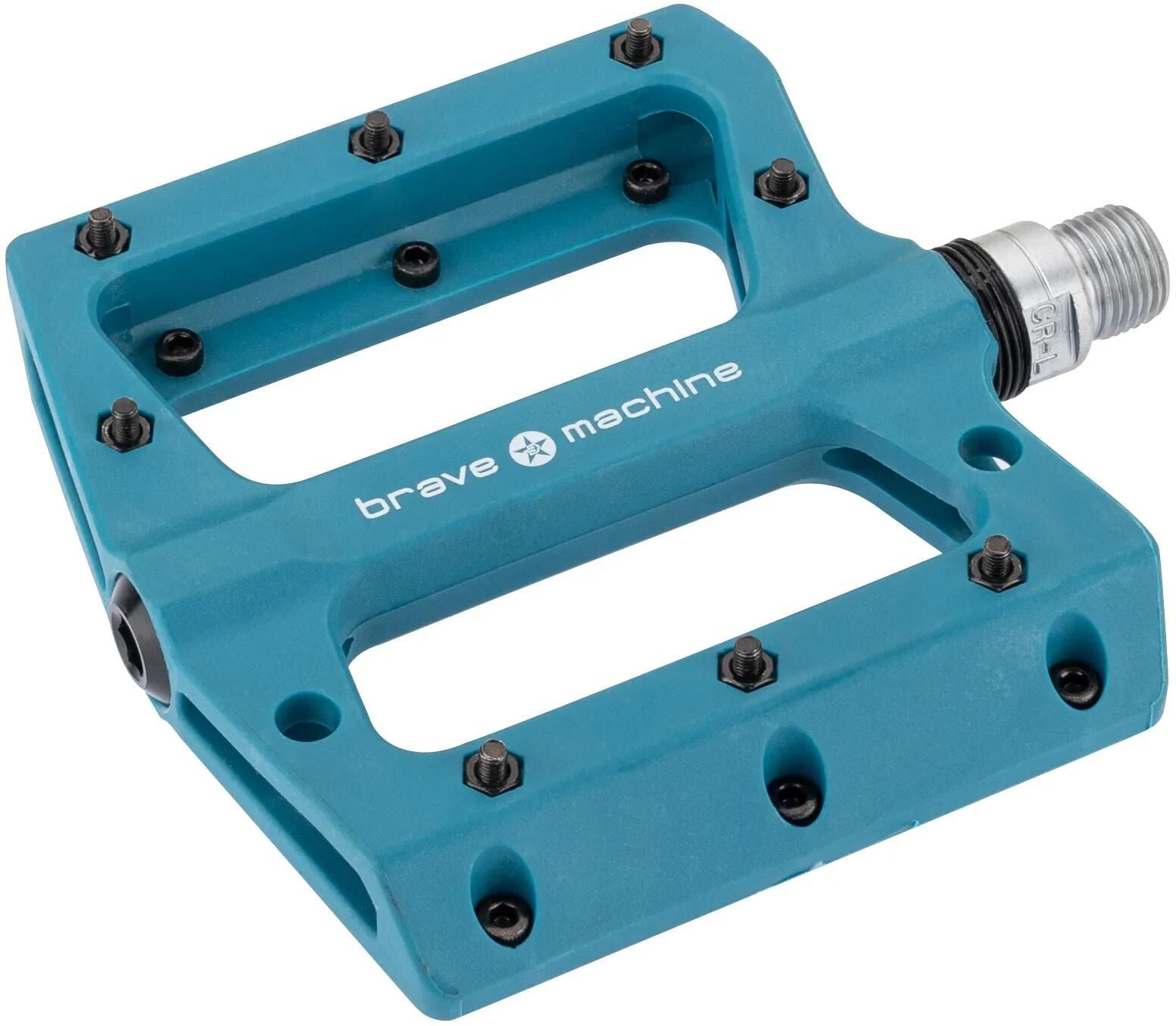 Brave pedaal dirt 2 platf.pedal dirt2 light blue