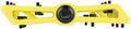 Brave pedal dirt 2 platf.pedal dirt2 limegreen