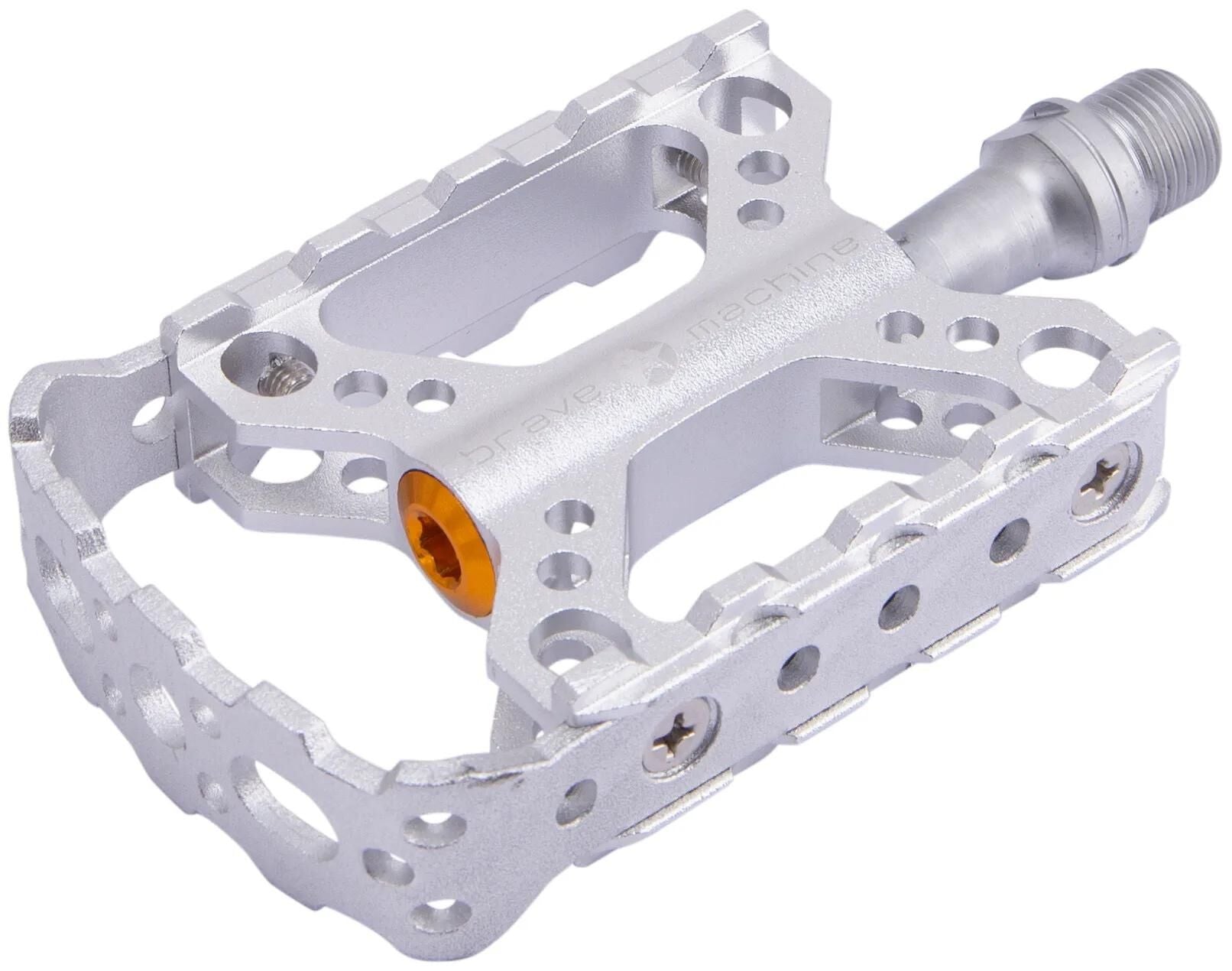 Brave pedal platform pedal silver