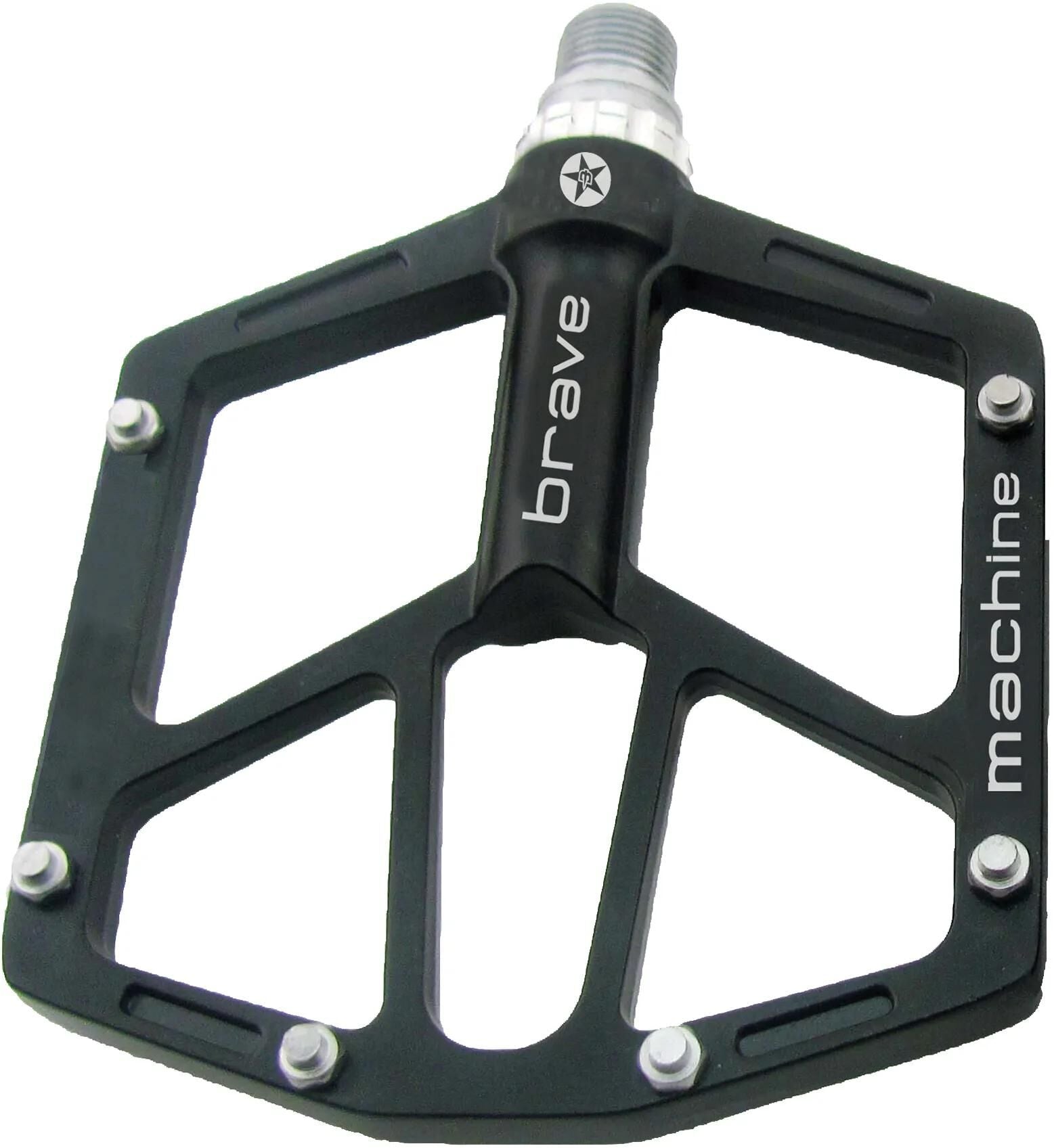 Brave pedaal superthin platform pedal superthin black