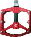 Brave pedal freeride carbon platform pedal freeride carbon red