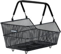 Basil Cento Fahrradkorb mit MIK-Befestigung, 14 Liter, 39 x 24 x 13 cm, schwarz