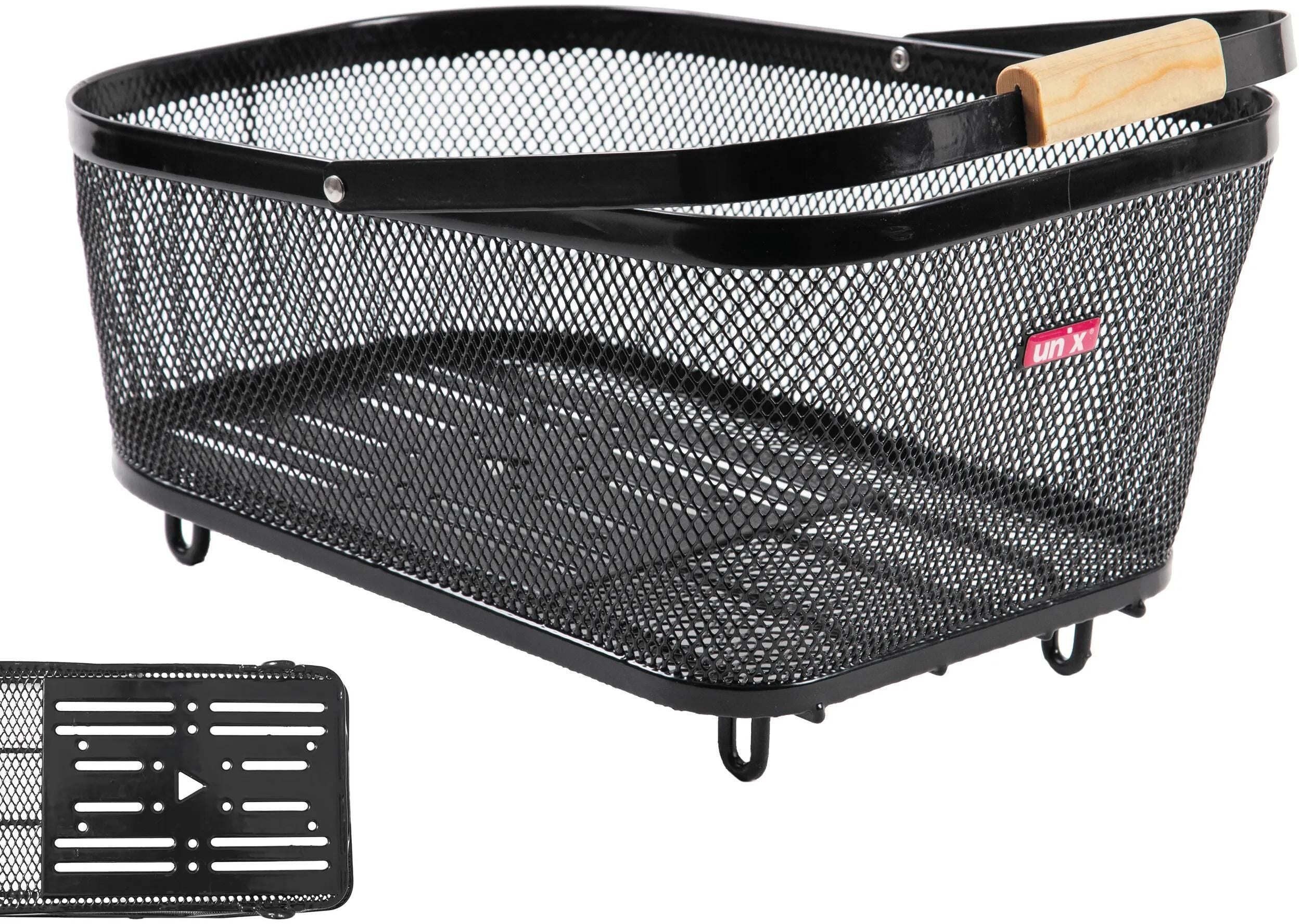 Unix korb benito rear basket benito black
