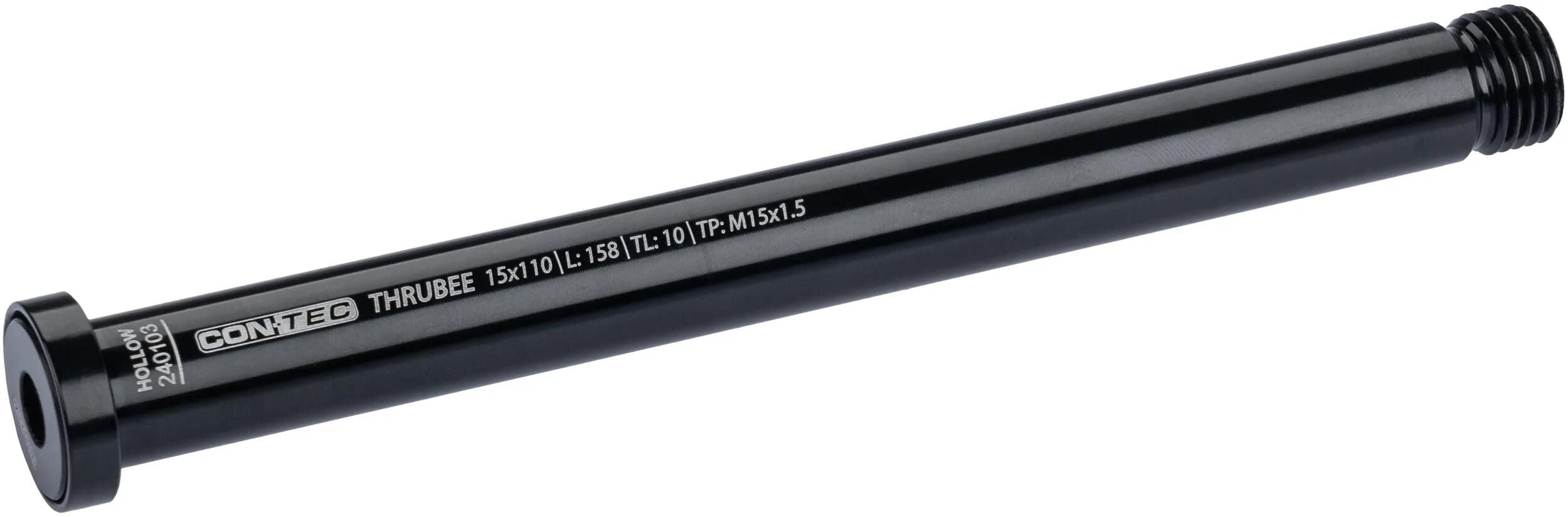 Contec voorsteekas thrubee front ct fr.thru axle thrubee front 15x110mm 158mm