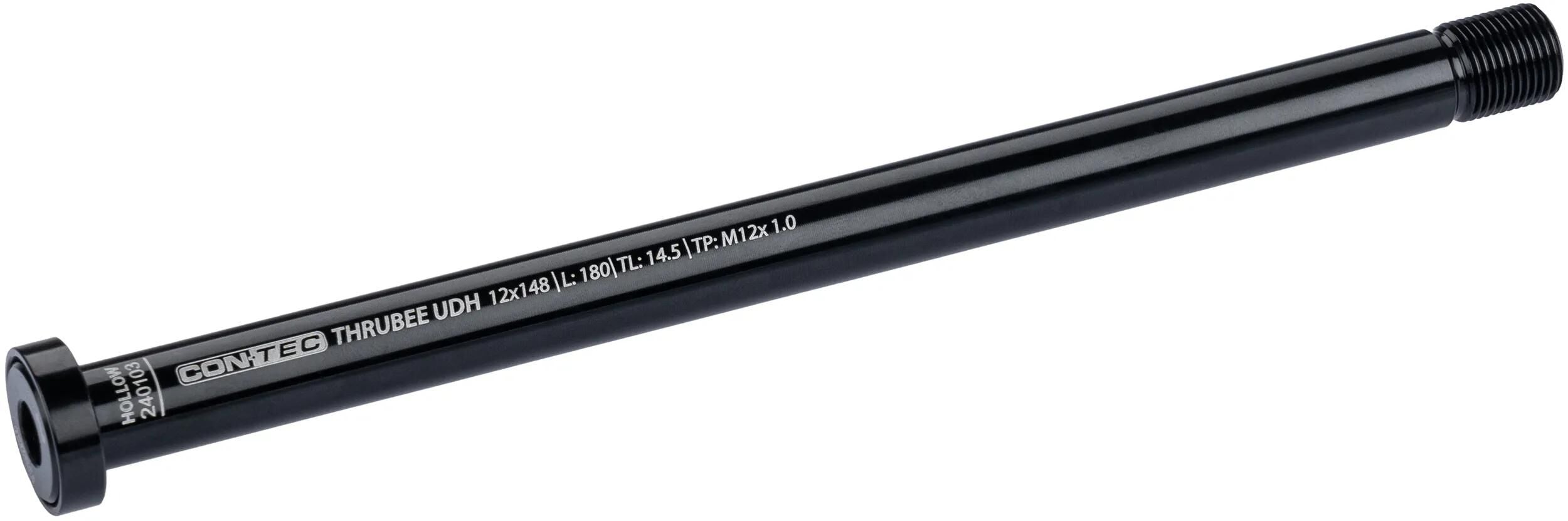 Contec hinterradsteckachse thrubee udh ct rear thru axle thrubee udh 180mm
