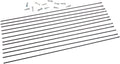 Mavic speichensatz spoke rear right 294mm