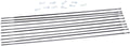 Mavic spaken-set spare spoke rear right 298mm
