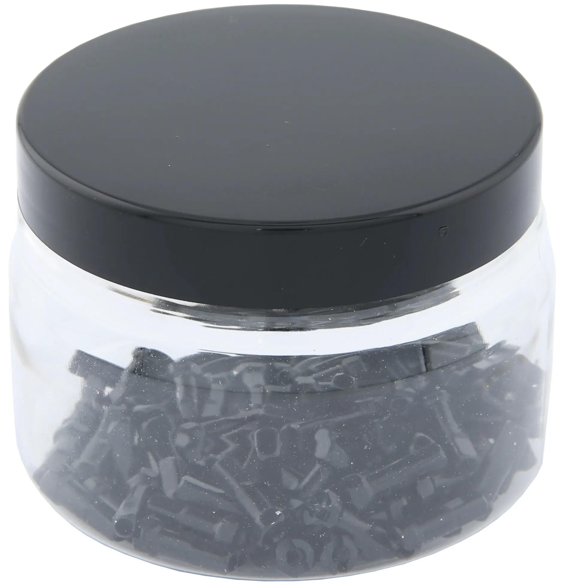 Sapim spaaknippel 14 polyax 12mm zwart messing (100st)