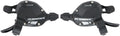 Sram daumenschalthebel x5 trigger shift. x5 10- 2-sp.,set