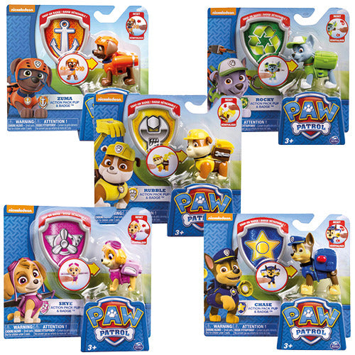 Paw Patrol Action-Pack Welpen, verschiedene Sorten