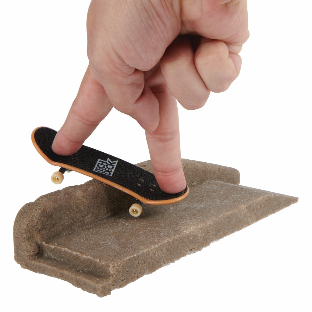 Tech Deck zum Selbermachen. Beton + Brett