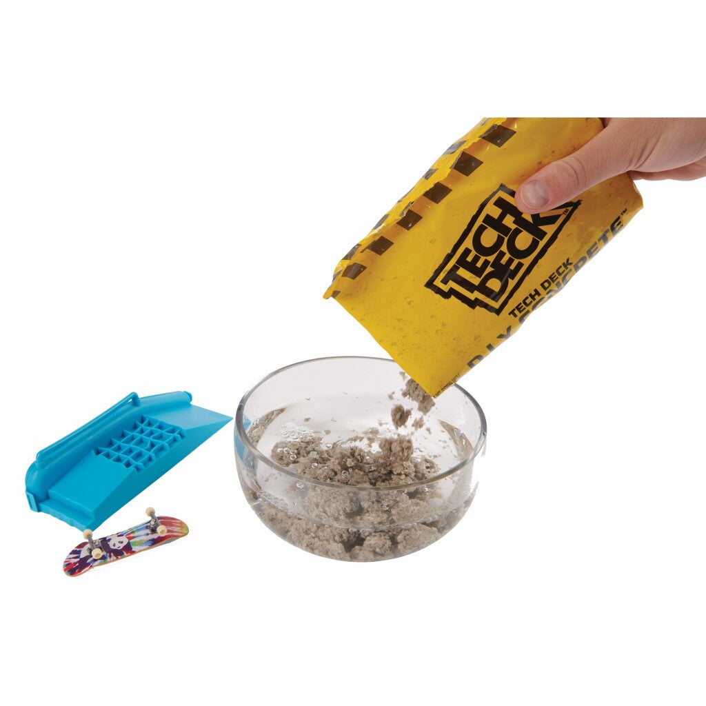 Tech Deck zum Selbermachen. Beton + Brett
