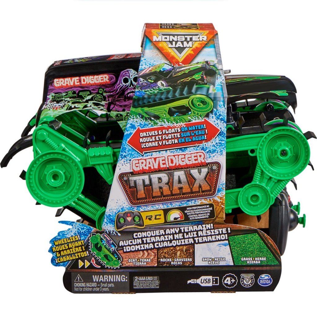Monster Jam RC Grab Bagger Trax 1:15