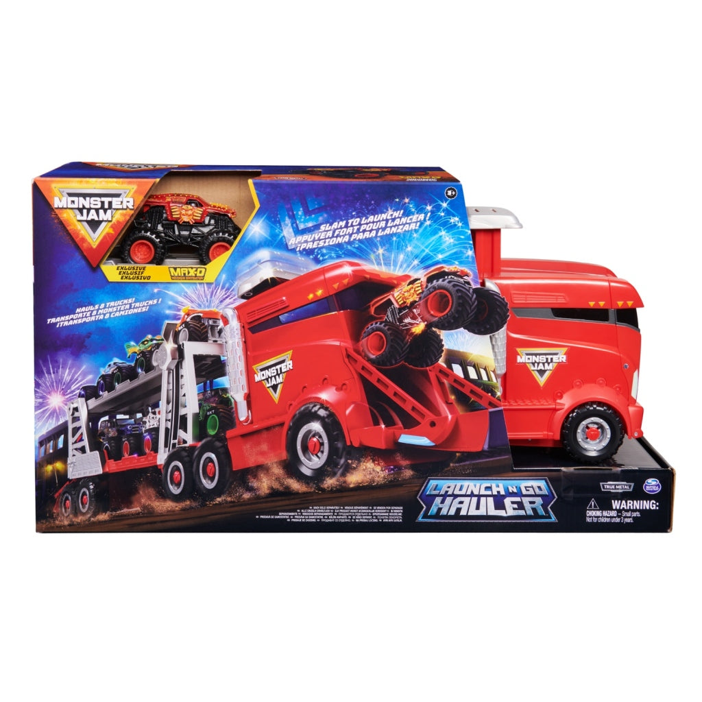 Monster Jam Transporter + Monster Truck