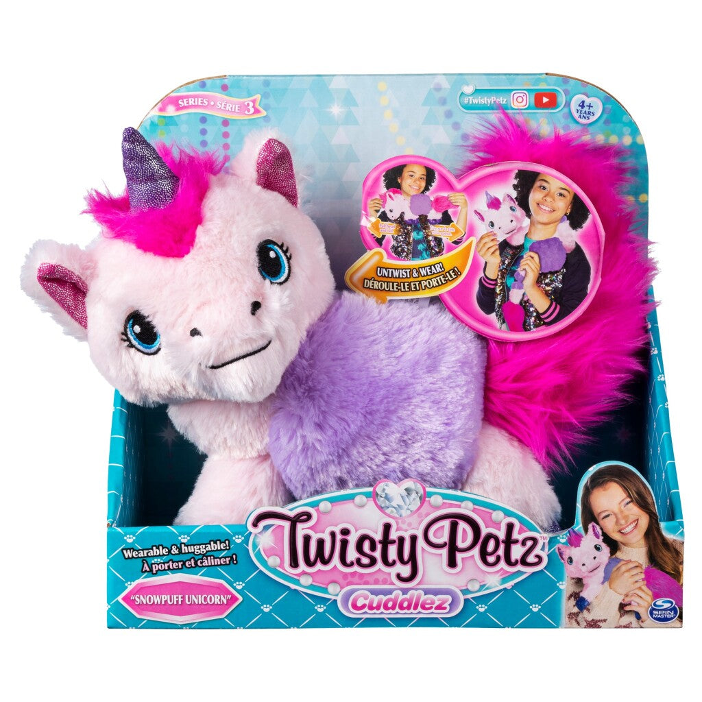 Spin Master Twisty Petz Einhorn-Plüschtier Cuddlez