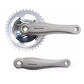 Miranda crankstel 38t 3 32 zilver