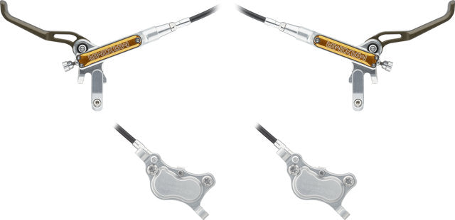 Trickstuff maxima front+rear set disc brake with beta high-pressure hose