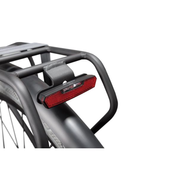 AXA Rücklicht für Juno E-Bike, passend für Gepäckträger (6-12 V DC, 50 mm)