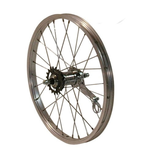 Hinterrad 16 x 1,75 Aluminium mit Favorit-Bremsnabe