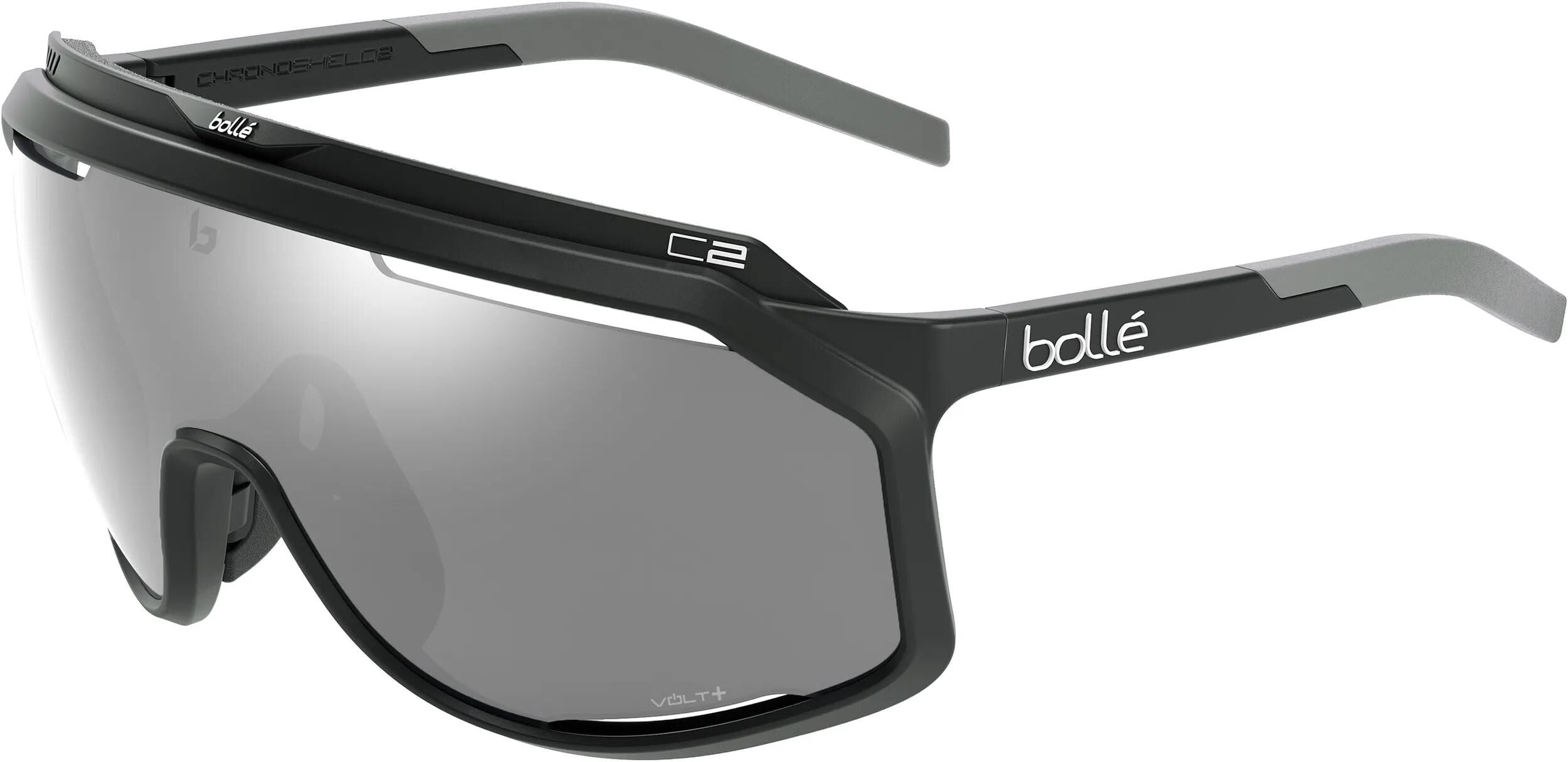 Bollé brille chronoshield glasses chronosh. matt black volt+white