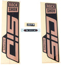 Rockshox dekor set signatur series decal set rs sid ult. copper look