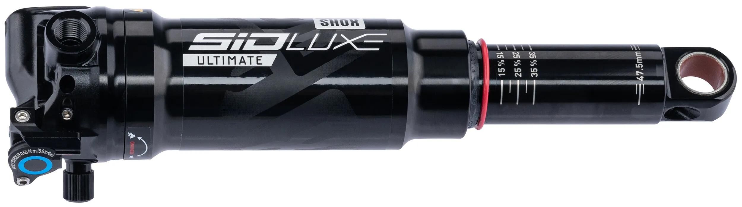 Rockshox federbein sidluxe ultimate 2p rear shock rs sidluxe ult.2p 185 x 47,5mm