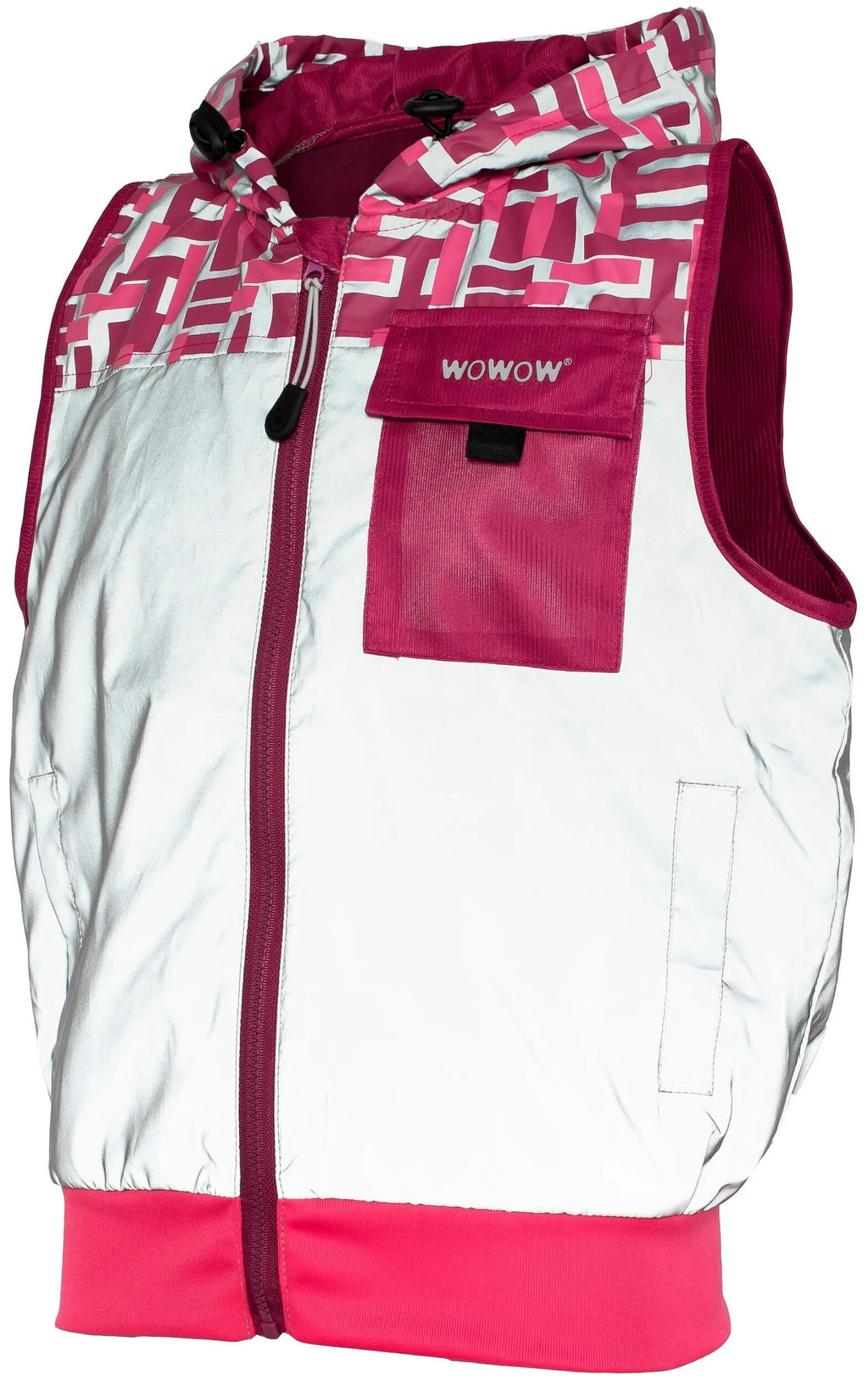 Wowow weste yoho jacket pink fr reflective children yoho pink gr.s