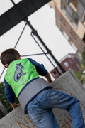 Wowow weste zippy jacket green reflective children zippy green gr. m