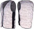 Wowow weste titanium refl.vest titanium size s