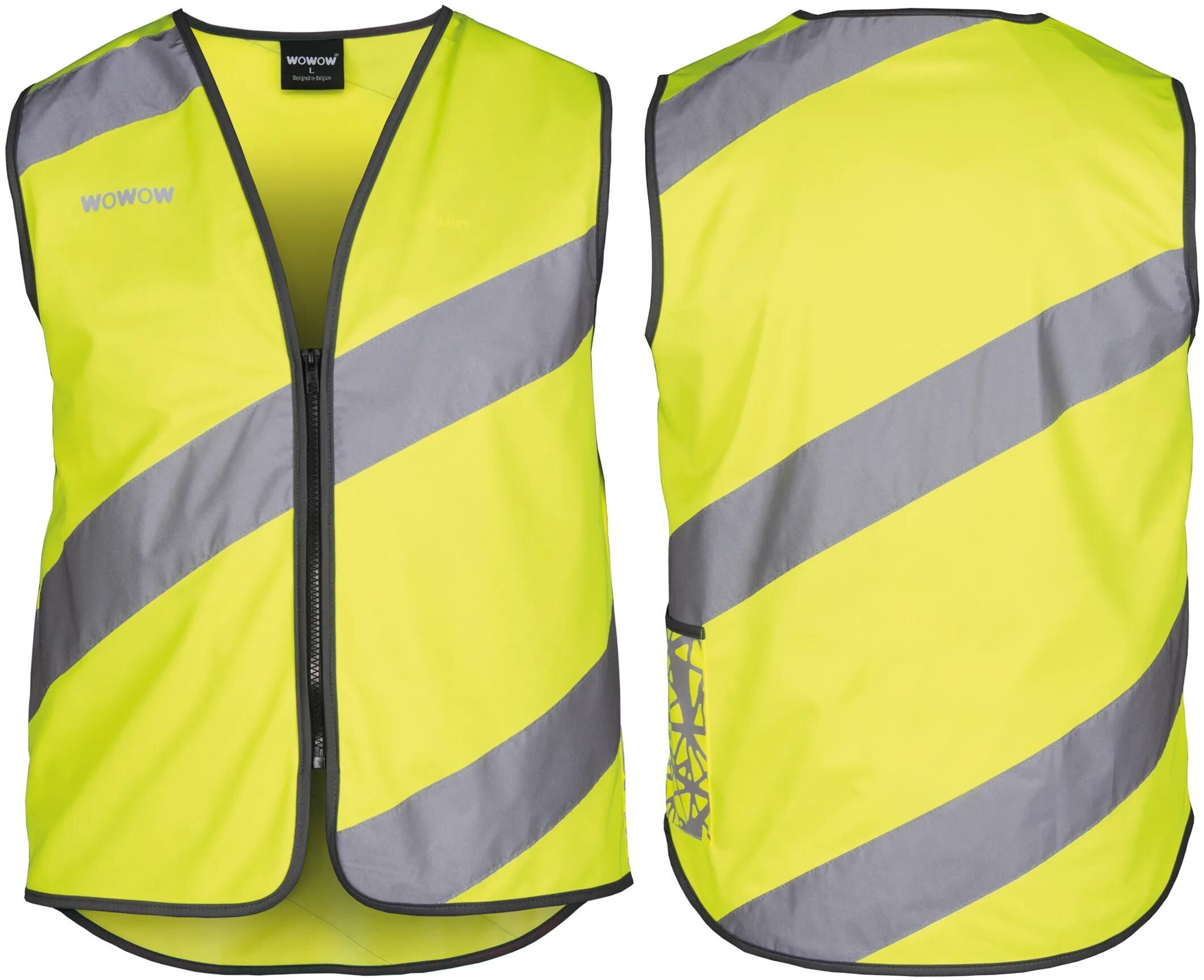 Wowow weste roadie reflex vest roadie xxl yellow